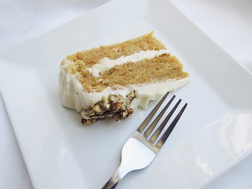 Carrot Cake with Amaretto - Andrea's Dainty Kitchen