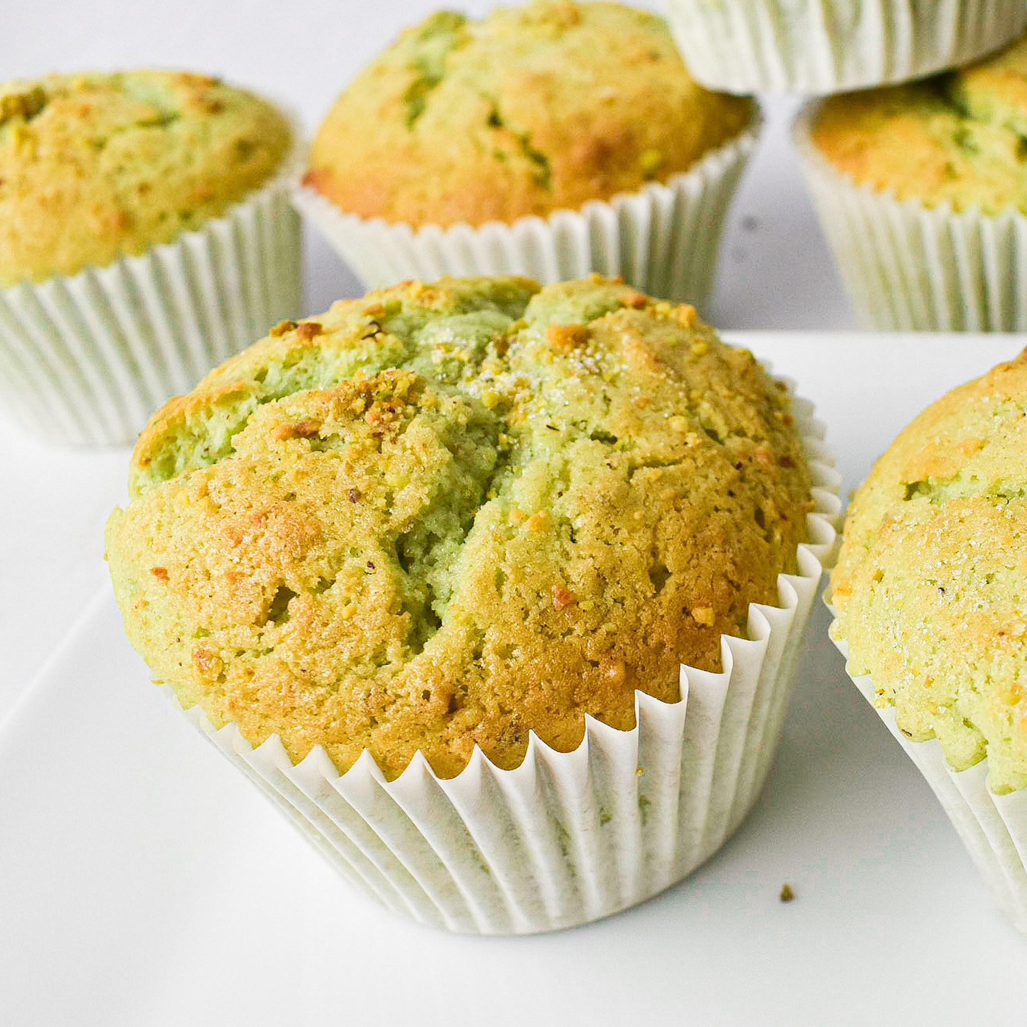 Pistachio muffins