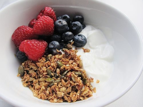 Healthy Crunchy Low Carb Granola - Andrea's Dainty Kitchen