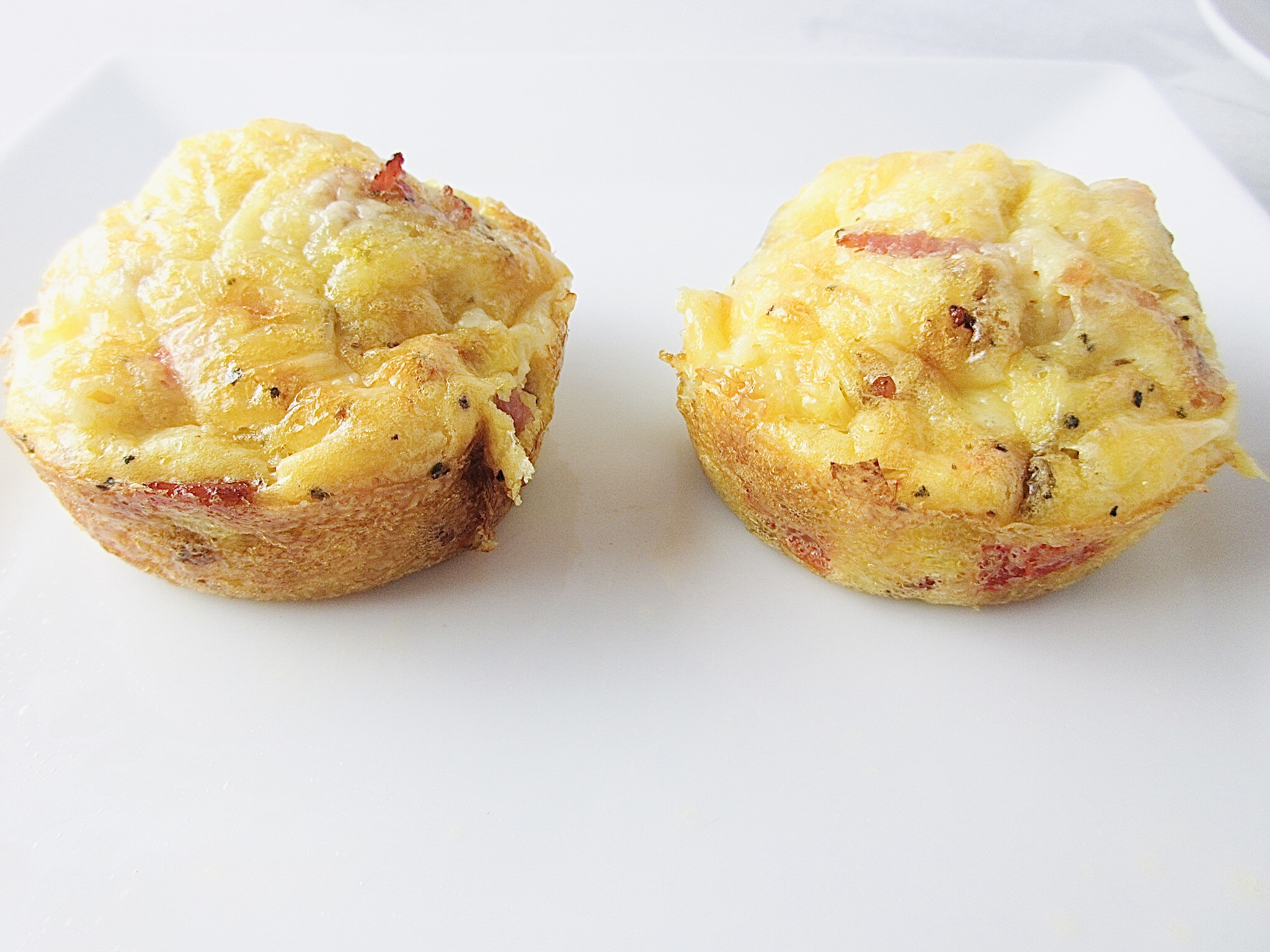 Baked Egg Muffins with Bacon - Andrea's Dainty Kitchen