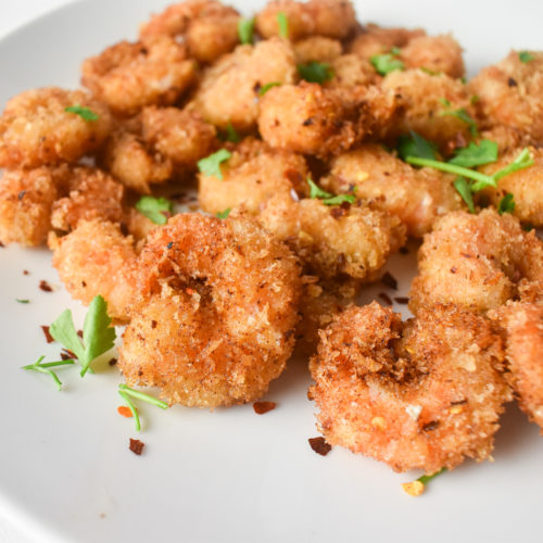 Crispy Prawns with Chilli and Ginger - Andrea's Dainty Kitchen