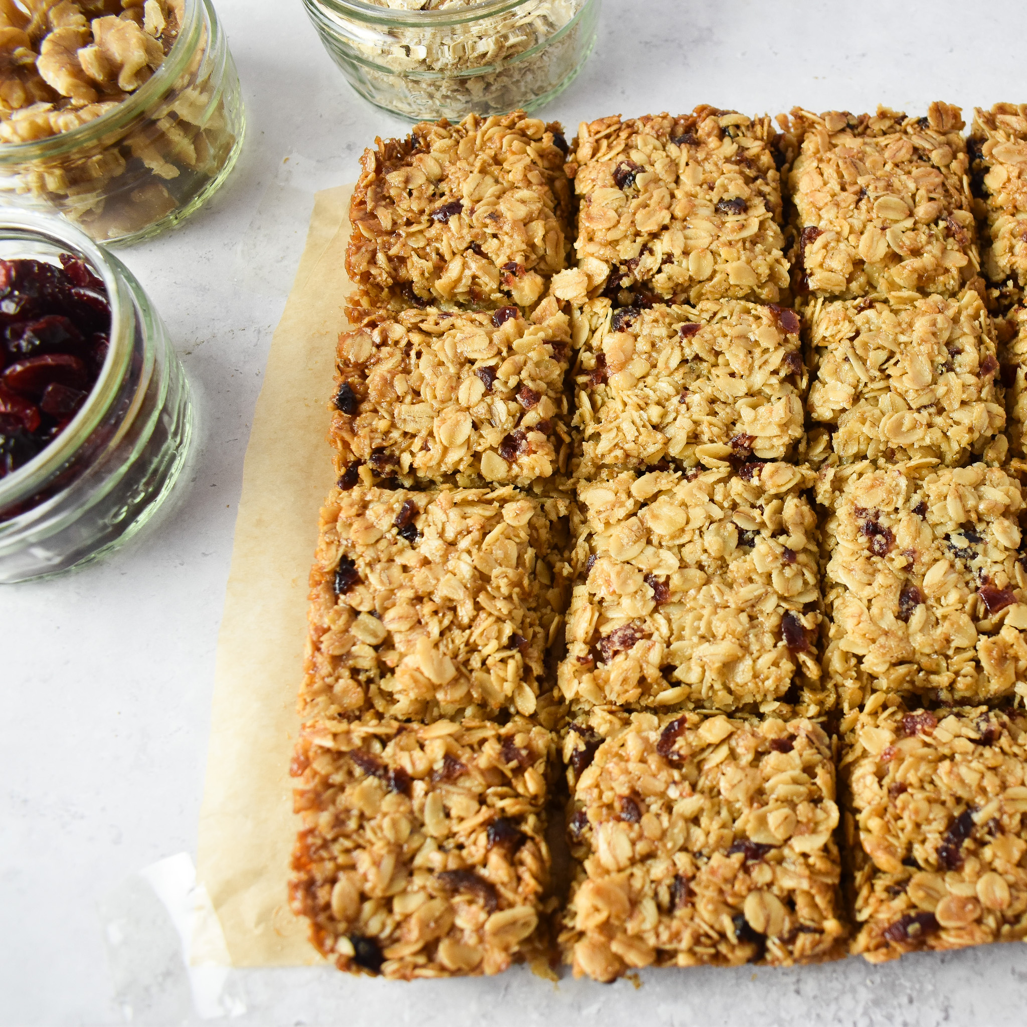 Fruit And Nut Oat Bars Andreas Dainty Kitchen