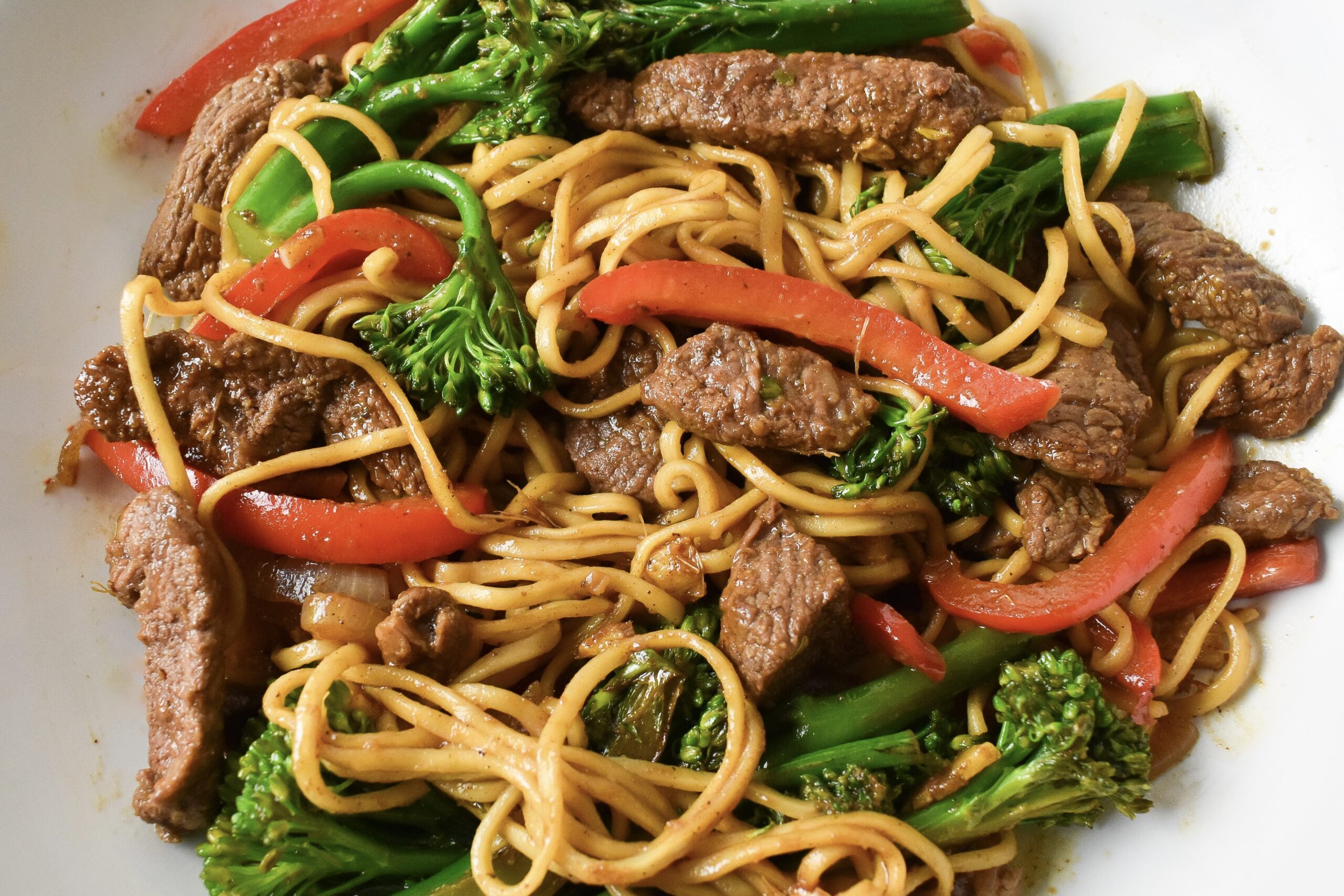 Beef stir fry