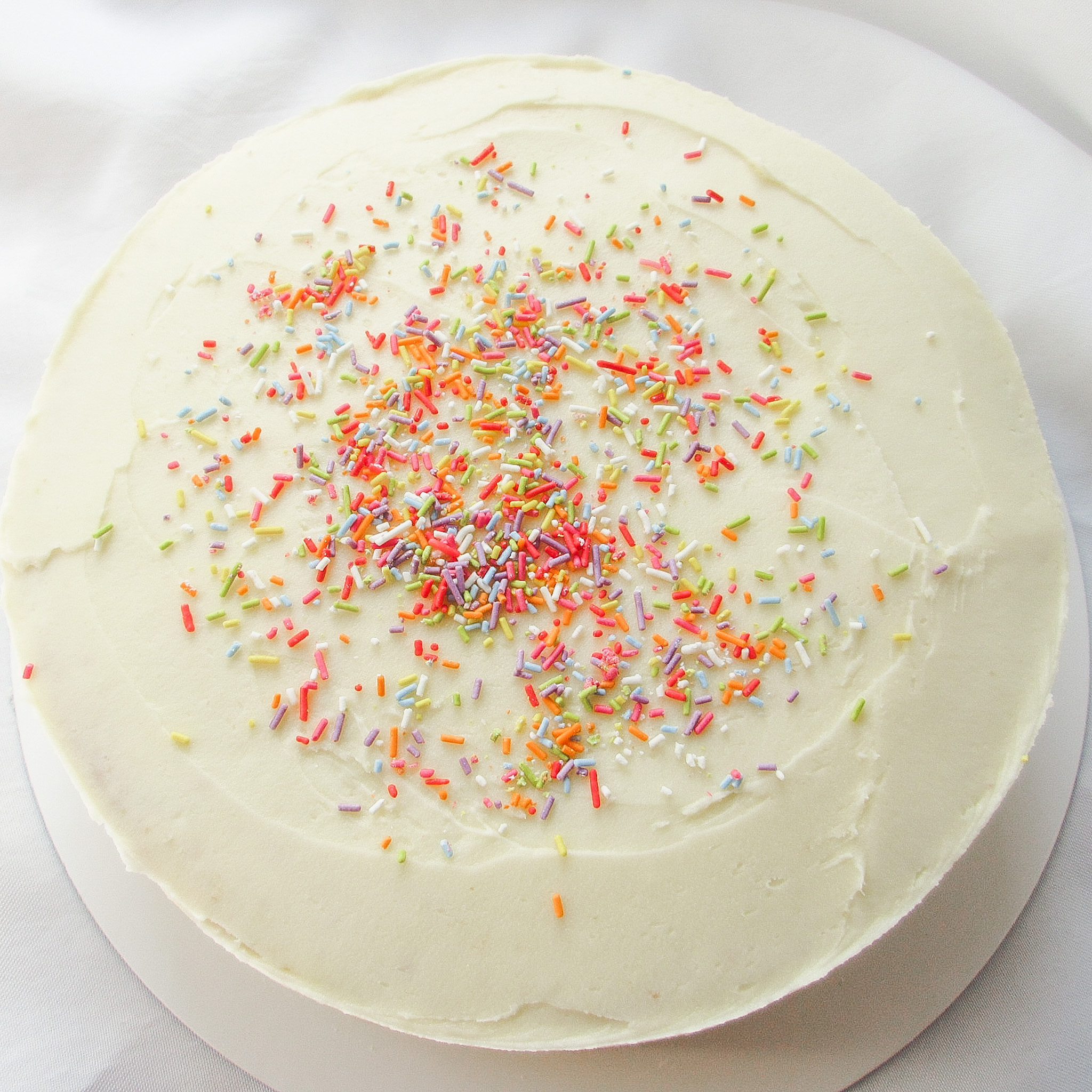 Whole funfetti cake