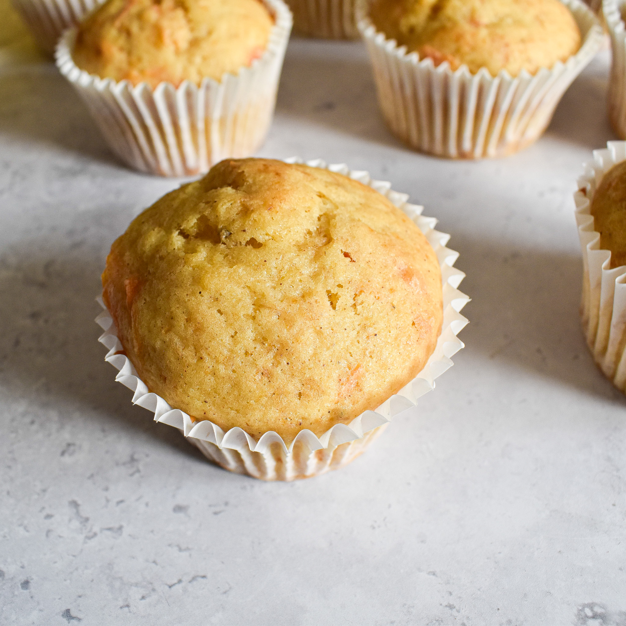 carrot banana muffins